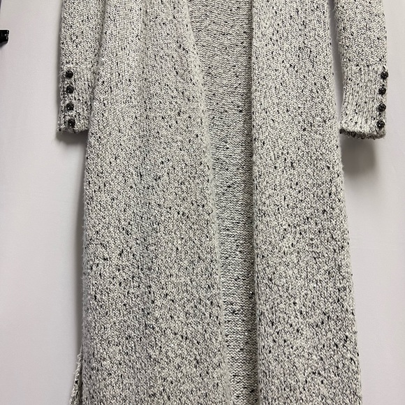 Whbm Button Cuff Sequin Duster S - Picture 4 of 12